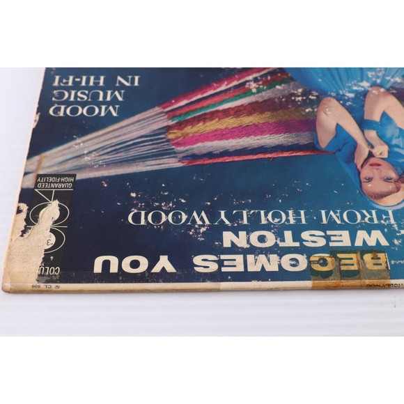 Paul Weston Hollywood Music Moonlight Becomes You 1956 Mono 12" LP Record CL 909 - Picture 9 of 16